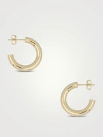 The Mini 4mm Tube Hoop Earrings