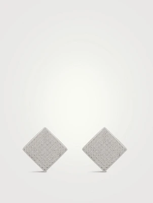 The Pavé Princess Stud Earrings