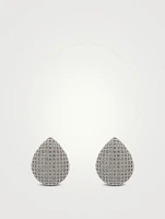 The Pavé Teardrop Earrings