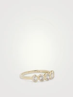 Dainty Multi-Oval Stacker Ring