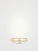 Dainty Oval Stacker Ring