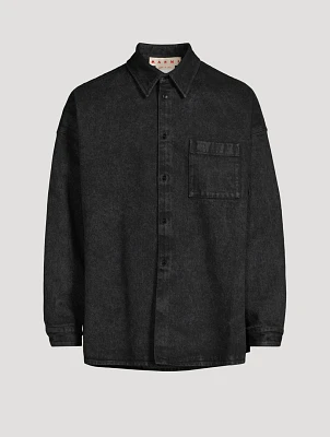 Oversized Denim Overshirt