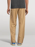 Wool-Blend Cargo Pants
