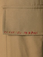 Wool-Blend Cargo Pants