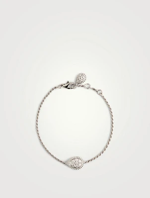 Serpent Bohème 18K White Gold Bracelet With Diamonds