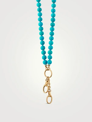Design Your Own Turquoise And 18K Gold Necklace