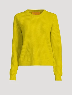 Light Rib Cashmere Sweater