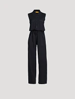 Breezy Sleeveless Coverall