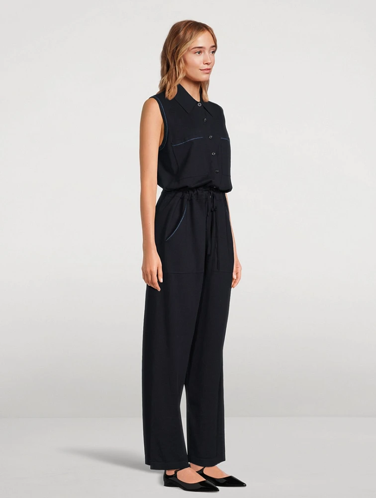 Breezy Sleeveless Coverall