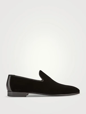 Jareth Velvet Slip-On Loafers