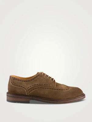 Mateus Suede Brogue Shoes