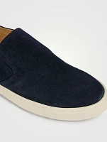 Suede Slip-On Sneakers