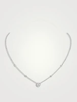 Joy White Gold Necklace With Diamonds