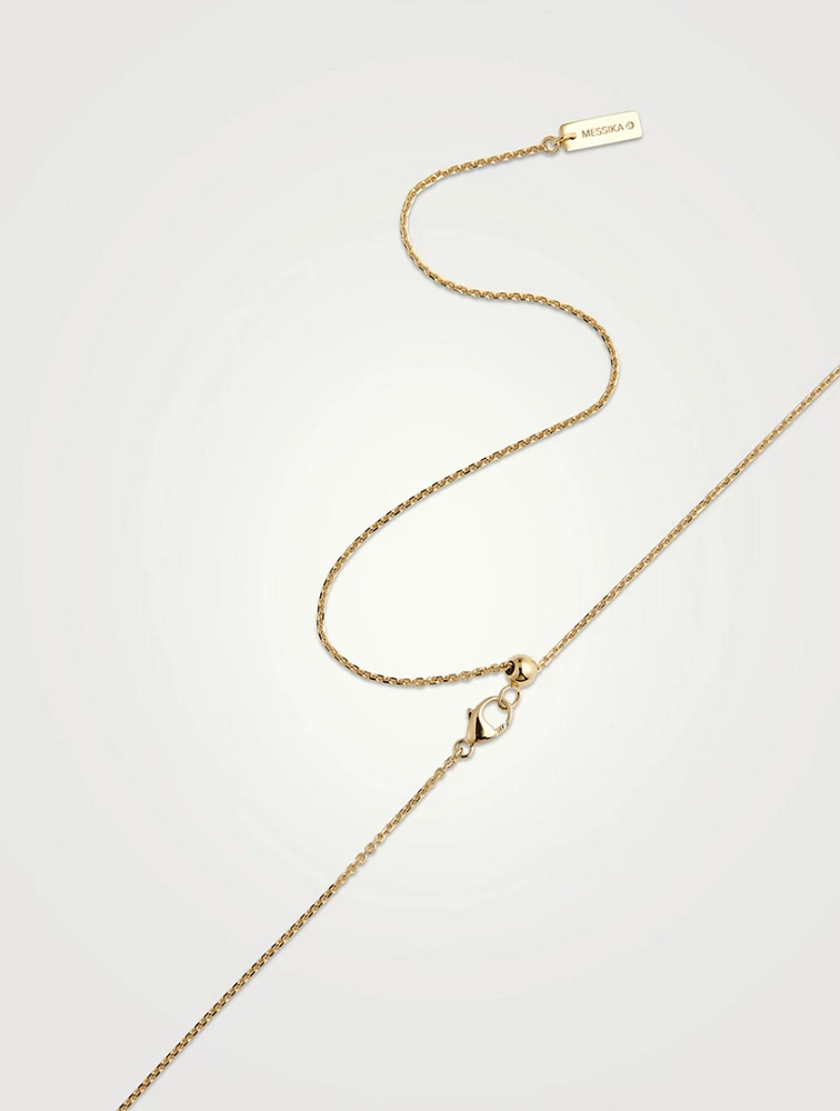 Move Uno 18K Gold Necklace With Diamonds