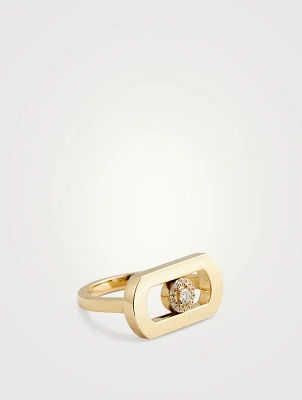 So Move 18K Gold Ring With Diamonds