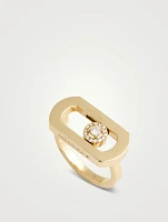 So Move 18K Gold Ring With Diamonds