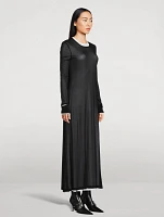 Double-Layer Maxi Dress