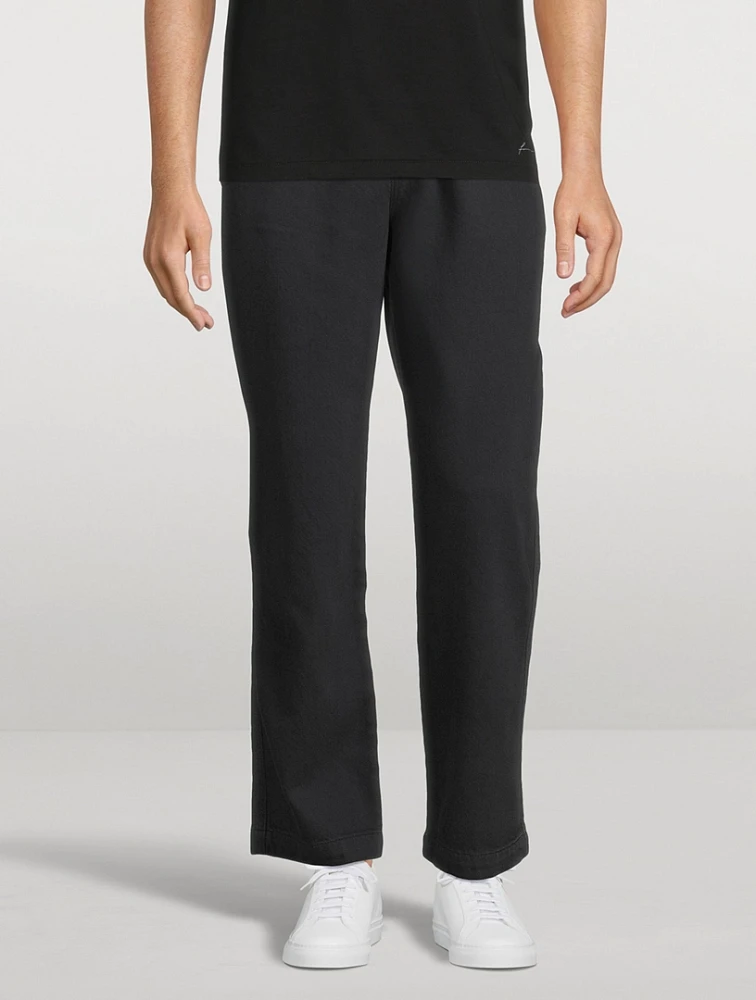 Textured Terry Travel Pants