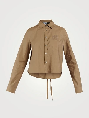 Loewe x Paula's Ibiza Anagram Trapeze Shirt