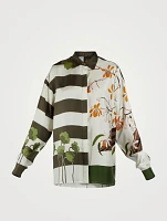 Loewe x Paula's Ibiza Printed Satin Shirt