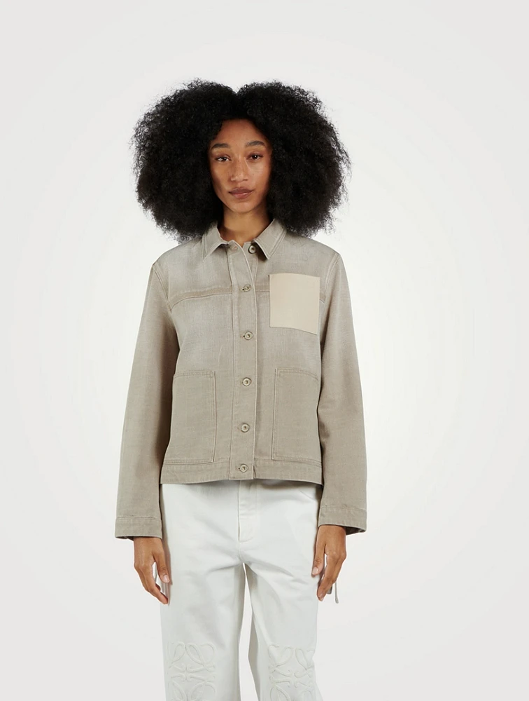 Loewe x Paula's Ibiza Denim Workwear Shirt