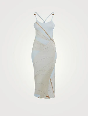 Loewe x Paula's Ibiza Printed Slip Dress