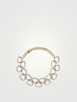 Trina 18K Gold Reversible Bracelet With Pavé Diamonds