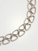 Trina 18K Gold Choker Necklace With Diamonds