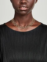 Trina 18K Gold Choker Necklace With Diamonds