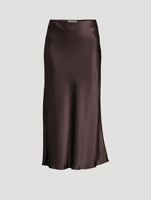Valetta Satin Slip Skirt