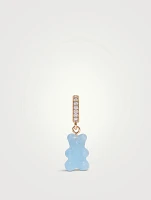 DNA Bear Pavé Connector Pendant