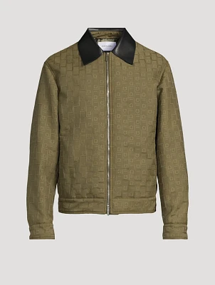 Monogram Zip Jacket
