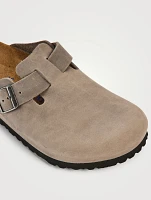 Boston Oiled Leather Soft Footbed Clogs