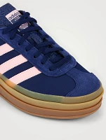 Gazelle Bold Suede And Nylon Platform Sneakers