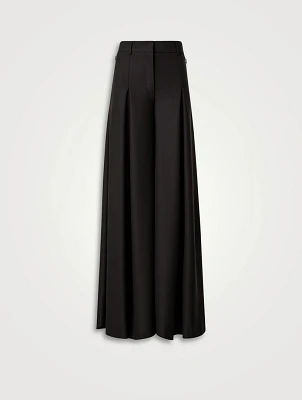 Fiorello Cotton Gabardine Palazzo Pants