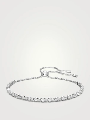 Medium Subtle Crystal Tennis Bracelet