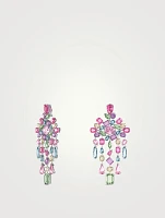 Gema Crystal Chandelier Earrings