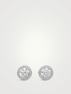 Constella Pavé Crystal Stud Earrings