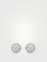 Constella Pavé Crystal Stud Earrings