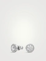 Constella Pavé Crystal Stud Earrings