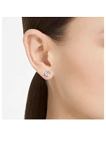 Constella Round Crystal Stud Earrings