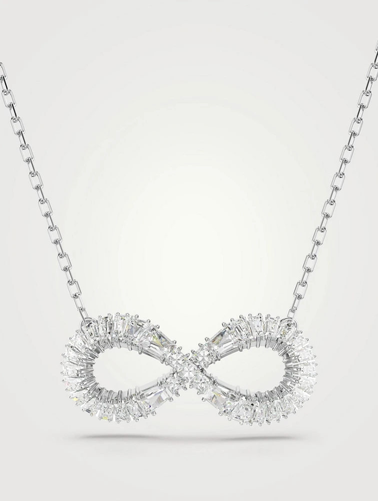 Hyperbola Crystal Infinity Necklace