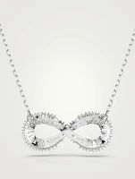 Hyperbola Crystal Infinity Necklace