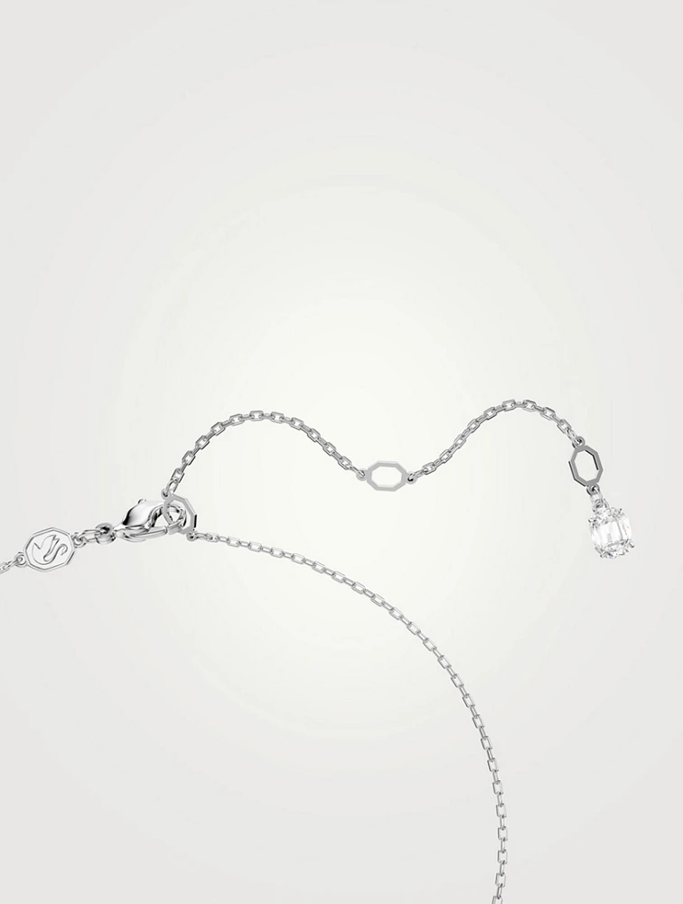 Hyperbola Crystal Infinity Necklace