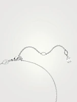 Hyperbola Crystal Infinity Necklace