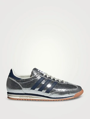 SL 72 OG Metallic Leather Sneakers