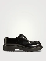 Diapason Brushed Leather Lace-Up Shoes