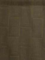 Silk Shirt Monogram Print