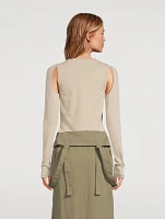 Midi Skirt With Straps