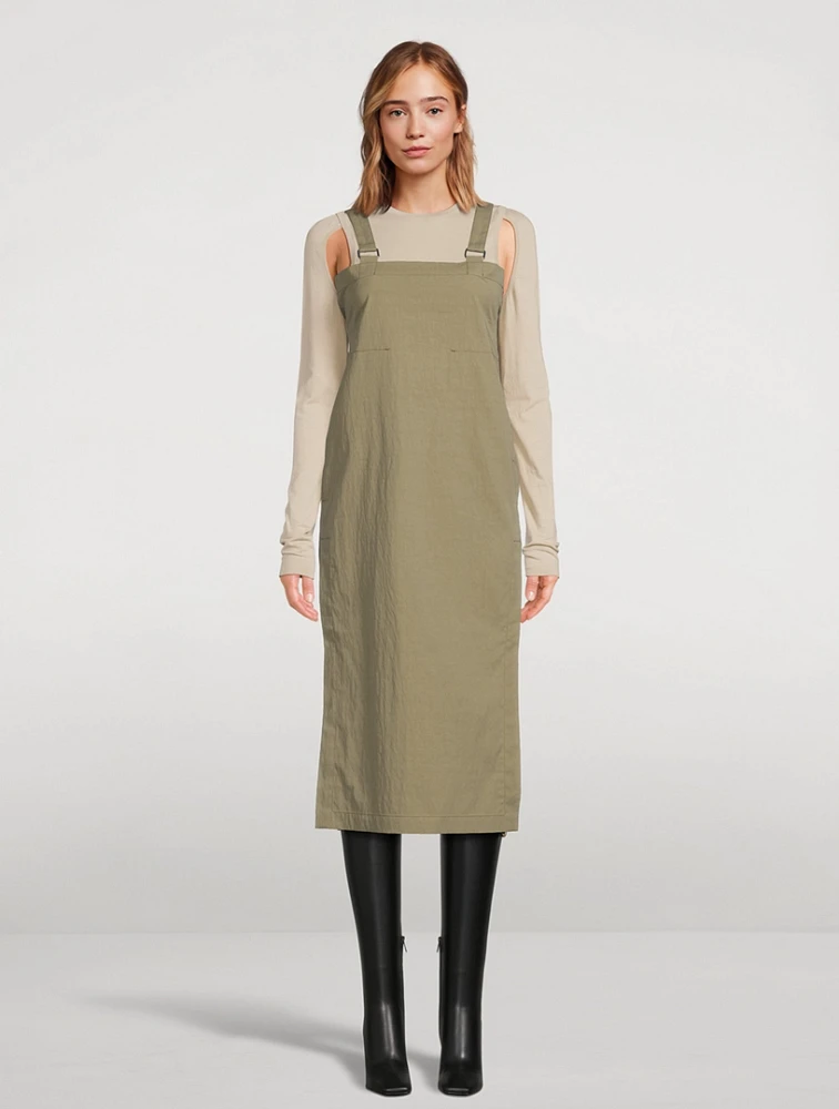 Midi Skirt With Straps